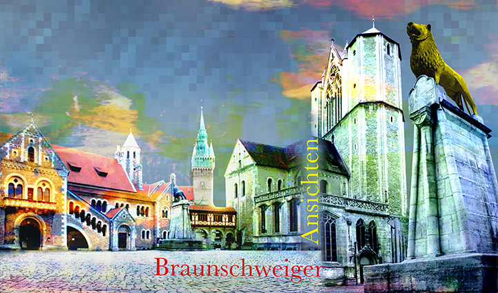 Serie Stadtansichten von Braunschweig: Burg